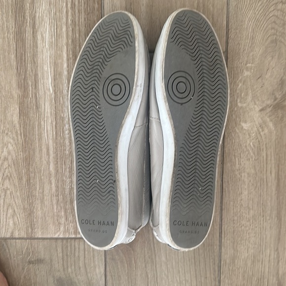 Silver slip on Cole Haan Size 10 - Picture 2 of 2